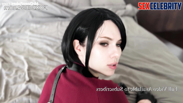 Try to calm her down (put your dick in her mouth), Scarlett Johansson ai