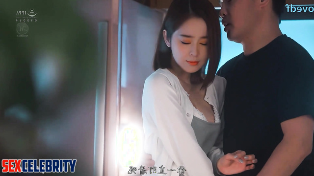 Fan Bingbing deepfake hot cheating on husband in kitchen at night 范冰冰深度換臉