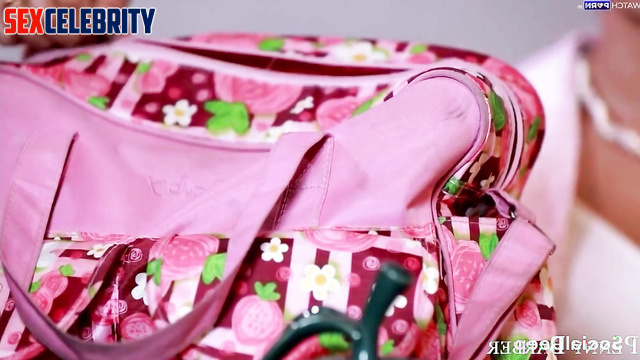 Diaper punishment for getting wet - face swap Adriana Lima