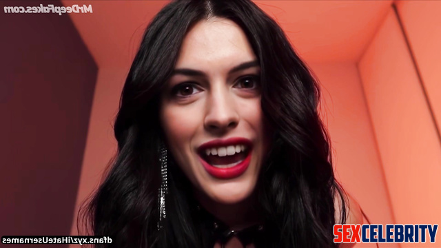 Hot MILF mommy Anne Hathaway deepfake dirty talk and POV sex with you
