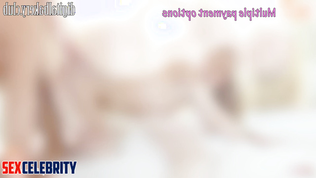 Hot Elle Fanning and her mind-blowing pleasure, real fake