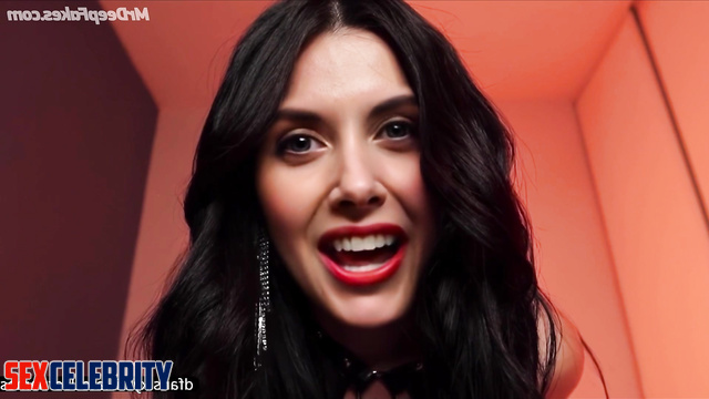 Juicy bitch flirting with you in tight handcuffs, Alison Brie solo A.I.