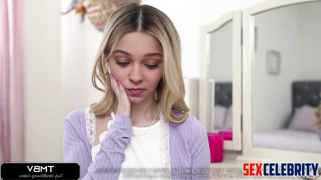 Foreign neighbor offered her a good time - Emma Myers in deepfake video