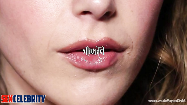 Her lips needs a cock - Kiernan Shipka solo internet celebrity