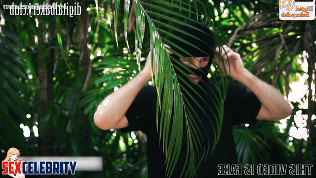 Sudden face fuck in the dense jungle (Margot Robbie fake celebrity porn)