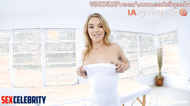 Flirt with a masseur turned into wild fuck (Sydney Sweeney pov fakeapp)
