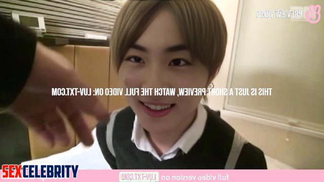 Gay strokeing his face, Jungwon (정원 엔하이픈) artificial intelligence