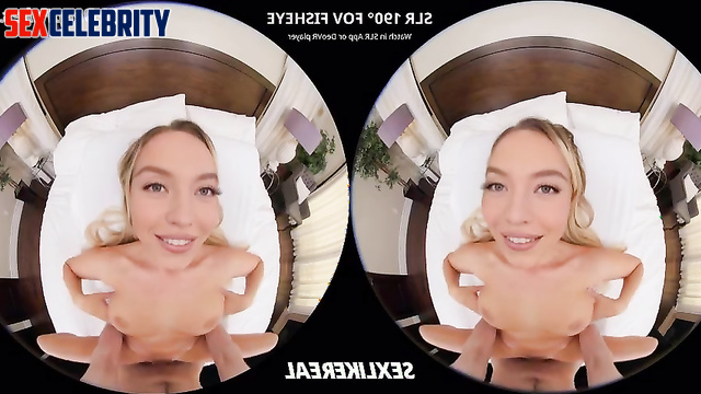 POV you fuck gorgeous Sydney Sweeney face swap missionary style