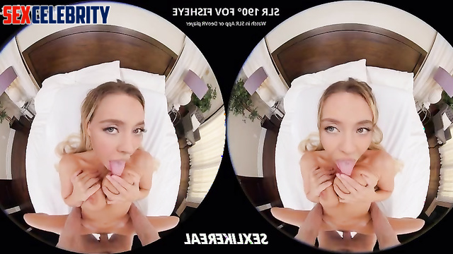 POV you fuck gorgeous Sydney Sweeney face swap missionary style