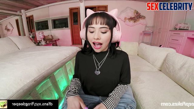 Playful Xochitl Gomez and your cock in her hands / pov deepfake erotic