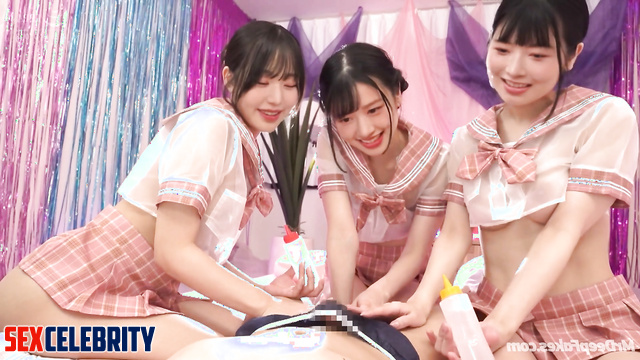 POV You are in the center of sex attention 섹스 of three girls of IVE/아이브