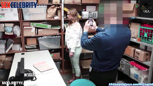 She had to undress in front of the security guard, fake Kerry Condon