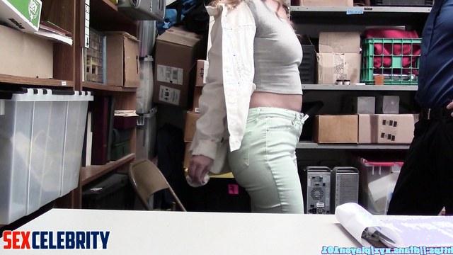 She had to undress in front of the security guard, fake Kerry Condon