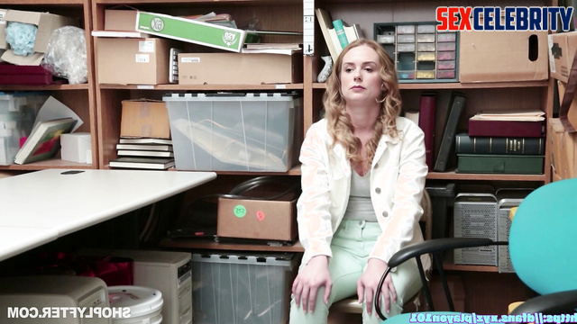 She had to undress in front of the security guard, fake Kerry Condon