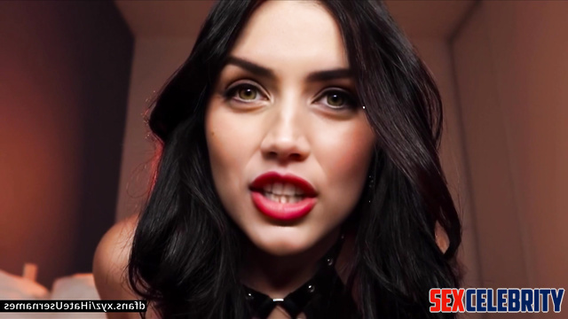 Amazing solo evening with a dildo - Ana de Armas deep learning program