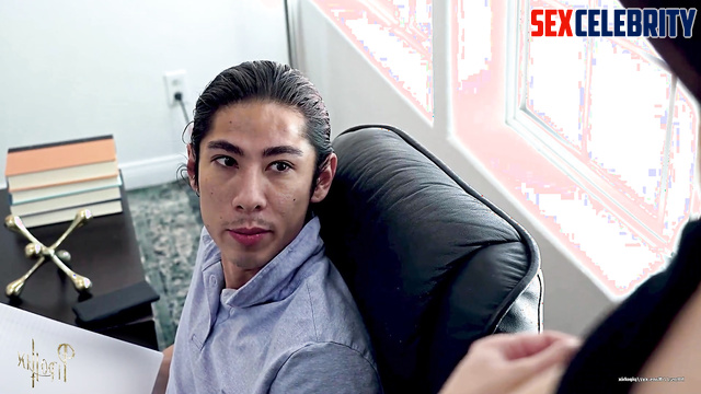 Horny lady trying sex with an asian man, Anya Chalotra interracial porn