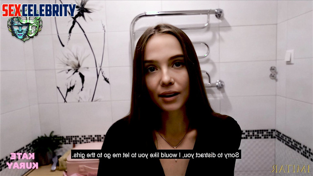 Zoey Deutch loves making blowjob in the closed toilet - real fake