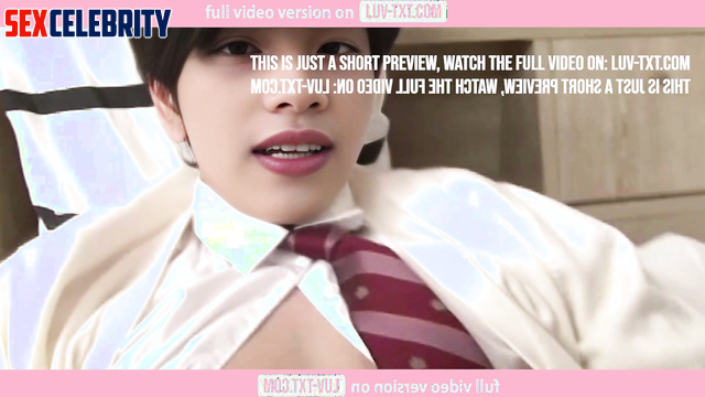 투어스 신유 Shinyu from TWS - Finger penetration into the anus