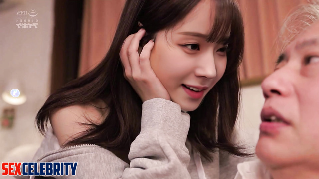Gray-haired old fart cumed her gorgeous tits 윈터 에스파 Winter deepfake porn