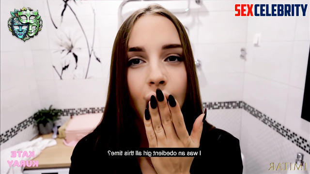 Topless lady wants to please you no matter what, Emma Watson face swap