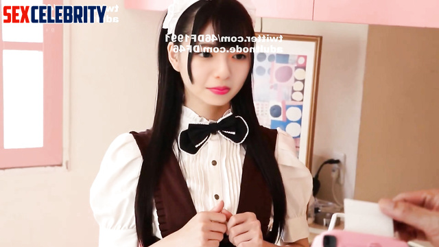 Saito Asuka/齋藤 飛鳥 deepfake sex in maid costume ディープフェイク エロ Nogizaka46 [PREMIUM]