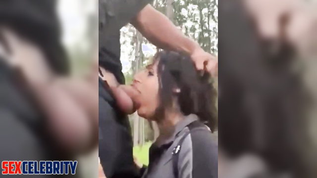 AI Jackie Guerrido gives a hungry blowjob