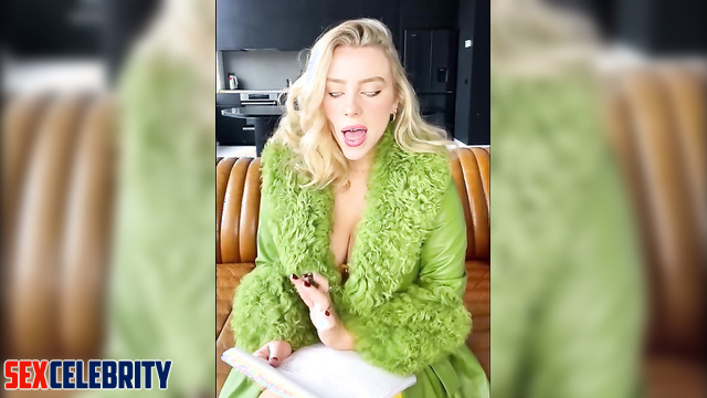 Sexy teacher Billie Eilish face swap gives you jerk off instructions