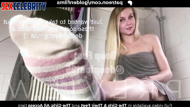 Face Swap Rhea Seehorn - Worn Socks Foot Worship