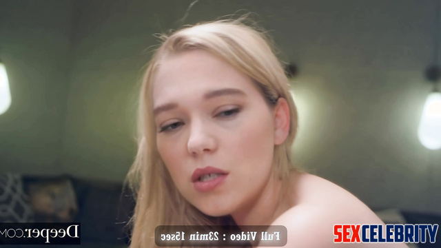 Lustful blonde and her black sex experiment, Lea Seydoux interracial porn