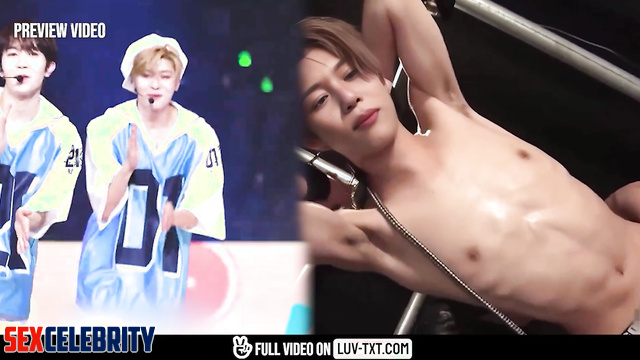 NCT Sion 엔시티 Deepfake Oiling the body