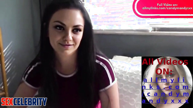 Real Fake Mila Kunis gave the best blowjob