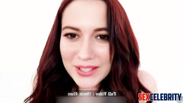 Fake Mary Elizabeth Winstead squirted right in his mouth