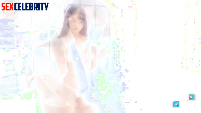 Fake MEOVV Anna Tanaka cock licking 안나 미야오