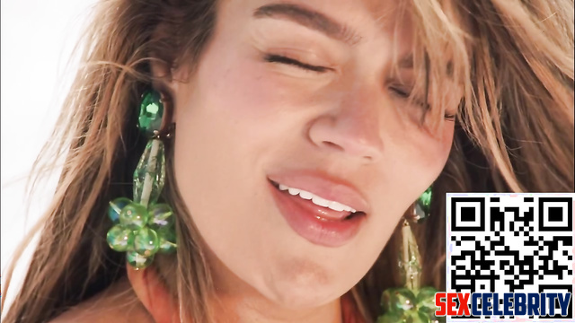 Big titted milf Karol G in porn music video