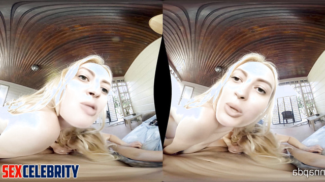 Alanah Pearce & Elyse Willems deepfake VR compete for your cock by taking turns fucking