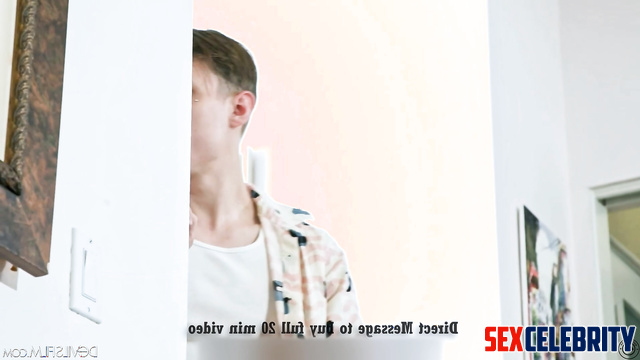 Scarlett Johansson was left alone with her stepson, look / real fake