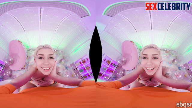 Alanah Pearce fakeapp POV VR in heels and fishnets is waiting for your cock in her anal