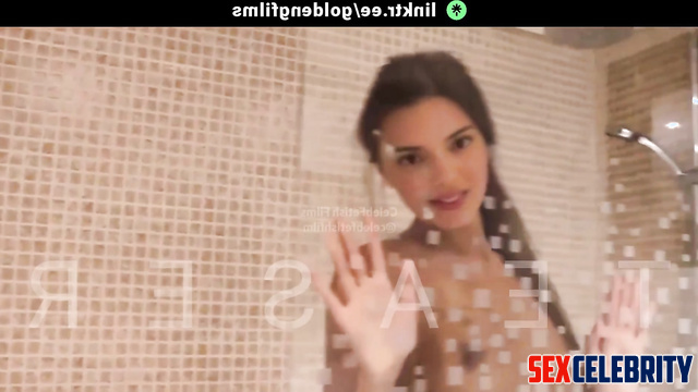 Kendall Jenner - Bathing and Peeing in the Shower, Real Fake