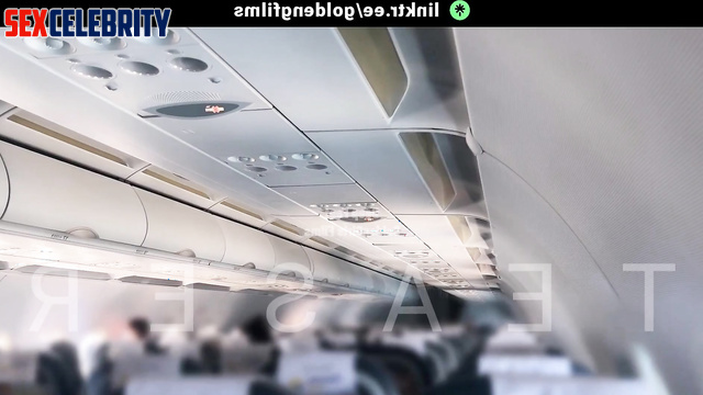 Real Fake Zendaya - Stranger's 2-Min Cumshot After Cock Flash on Plane