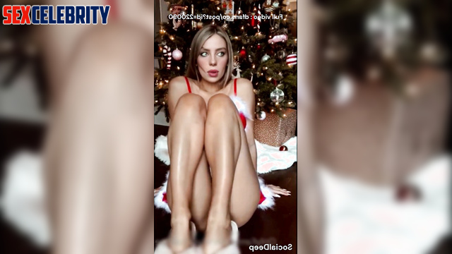Real Fake Billie Eilish Christmas Masturbation