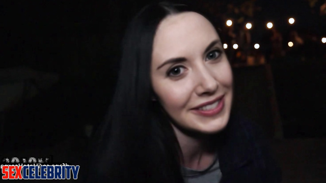 Alison Brie cheating on her boyfriend at the camping tent (POV fakes)