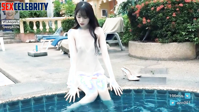 Deepfake  NMIXX Sullyoon Wet Nude Show 설윤 엔믹스