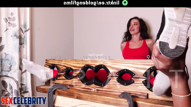 A.I. Mikey Madison - Stocks Tickling: Shoes and Socks Removed for Foot Torment