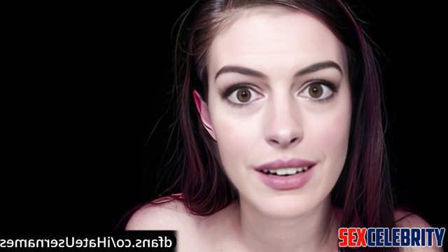 Babe really needs you big balls - Anne Hathaway solo sex scene