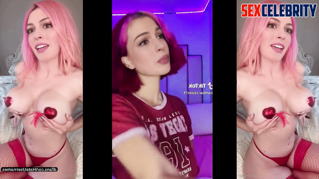 Anne Hathaway gave you her best porn compilation, enjoy