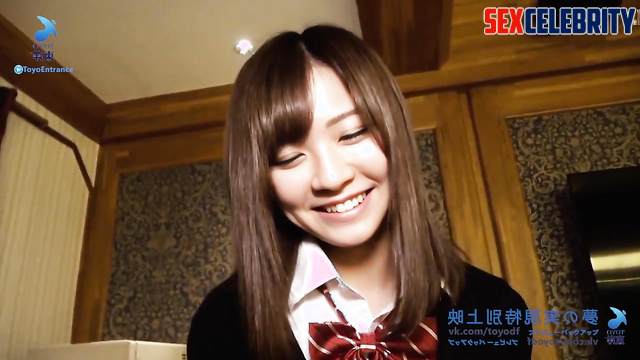 Real fake Tanaka Reina (田中 れいな) Censored Blowjob