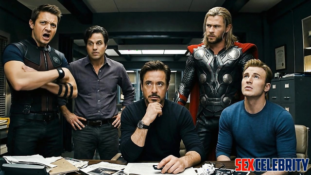 Scarlet Witch and Black Widow are pleasuring each other - A.I.