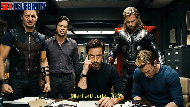 Scarlet Witch and Black Widow are pleasuring each other - A.I.