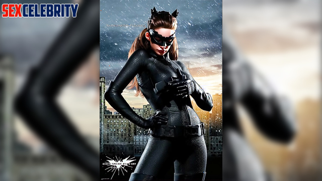 Catwoman with the most beautiful tits ever - Anne Hathaway fakeapp
