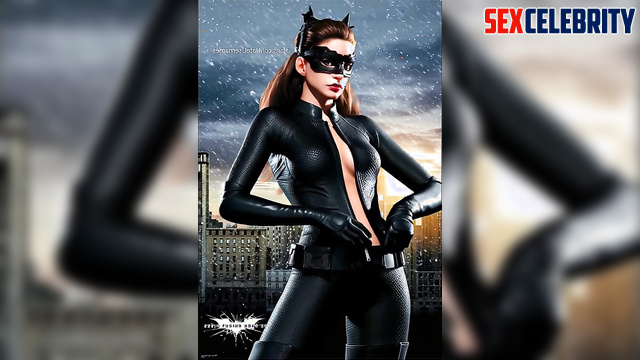 Catwoman with the most beautiful tits ever - Anne Hathaway fakeapp